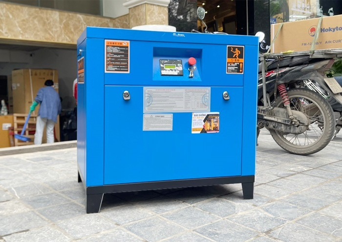 Máy nén khí 10hp nên mua trục vít hay piston dây đai? 47 may-nen-khi-truc-vit-10hp-7-5kw-pegalion