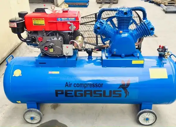 Máy nén khí chạy dầu diesel TM-W-2.0/8-500L 20hp 16 Máy nén khí chạy dầu Disel